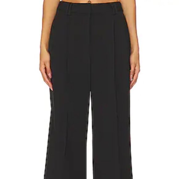 Tailored Wide Leg Pleated Trousers - Size 0 - Like New! - Picture 2 of 5